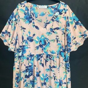 Veronica M floral blouse: size Medium